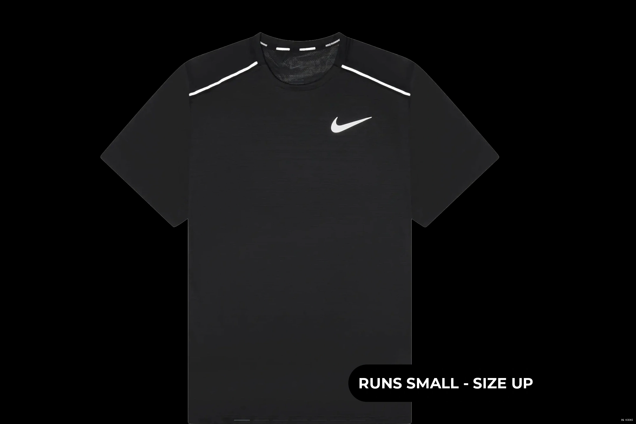 Shirt Nike 1.0 Black T Dri-Fit Miler 0712